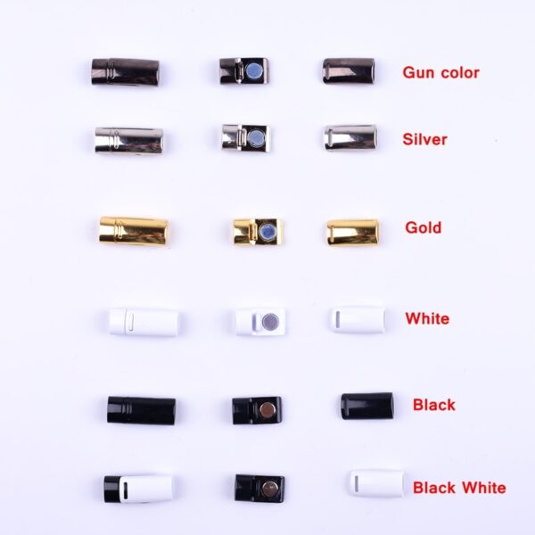 4pcs ຄູ່ Shoelace Buckle Metal Shoelaces Magnetic buckle Accessories ໂລຫະ Lace Lock DIY Sneaker Kits Metal 2