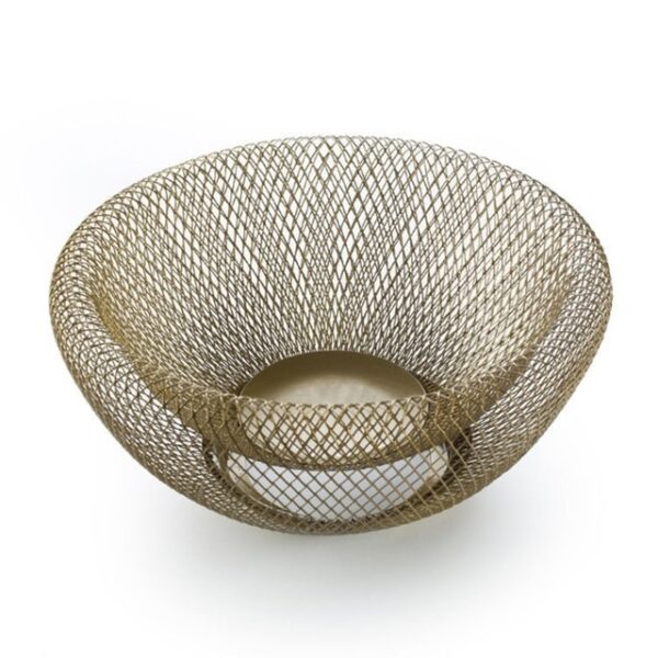 Creative iron Fruit basket storage fruit dish Drain basket stainless steel modern Home decoration 1.jpg 640x640 1
