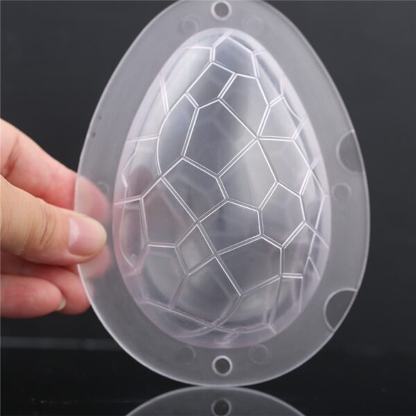 DIY Easter Egg 3d Cake Mold Fondant Cake Decorating Tools Plastic Chocolate Mold Cookie Candy Molds 5