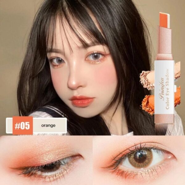 Eyeshadow Stick Stereo Gradien Shimmer Double Colour Eye Shadow Cream Գրիչ Աչքերի Դիմահարդարման Կոսմետիկայի Գործիք Անջրանցիկ 4.jpg 640x640 4