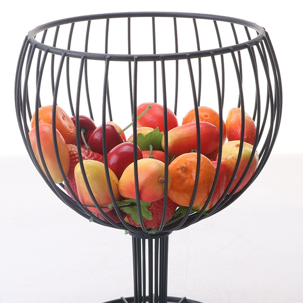 ATATMOUNT Cesto di Frutta in Metallo Creativo Ciotola da appoggio Decorativo centrotavola Supporto per Frutta Verdura Pane Caramelle e Altri Articoli per la casa