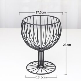 Metal Fruit Basket Container Bowl - image 5