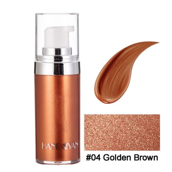 HANDAYAN Liquid Highlighter Makeup Face Eye Contour Bronzer Professional Glow Shimmer Luminizer Highlighter Palette 20ML TSLM1 3.jpg 640x640 3
