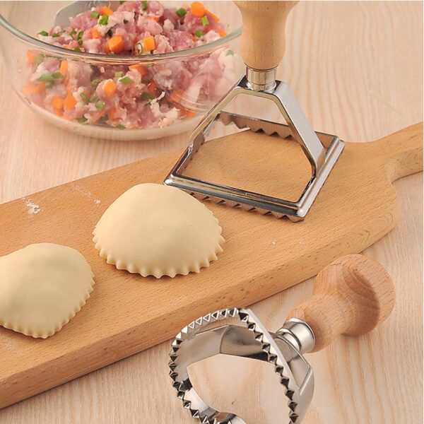 Home Ravioli Cutter Set Pasta Press Kitchen Attachment Kit Ravioli Maker Mold Tool Ravioli Stamp Set 1