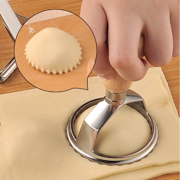 Home Ravioli Cutter Set Pasta Press Kitchen Attachment Kit Ravioli Maker Mold Tool Ravioli Stamp Set 4