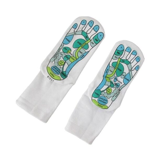 Kub Muag Acupressure Socks Physiotherapy Massage Relieve Tired Feet Reflexology Socks Foot Point Socks Full
