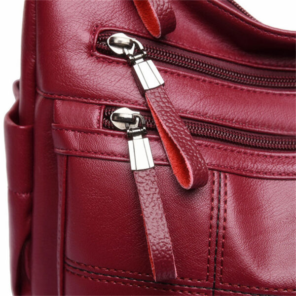 Hot Soft Leather Bolsa Luxury Ladies Hand Bags Female Crossbody Bags for Women Shoulder Messenger Bags 3