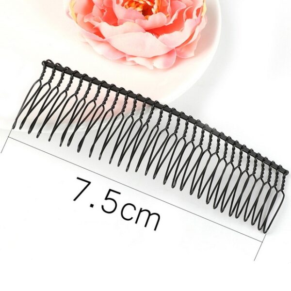 Estilo coreano Profesional Mujer Rollo Negro Curva Clip Pin Invisible Bang Fringe Peine para el cabello Accesorios para el cabello 2.jpg 640x640 2