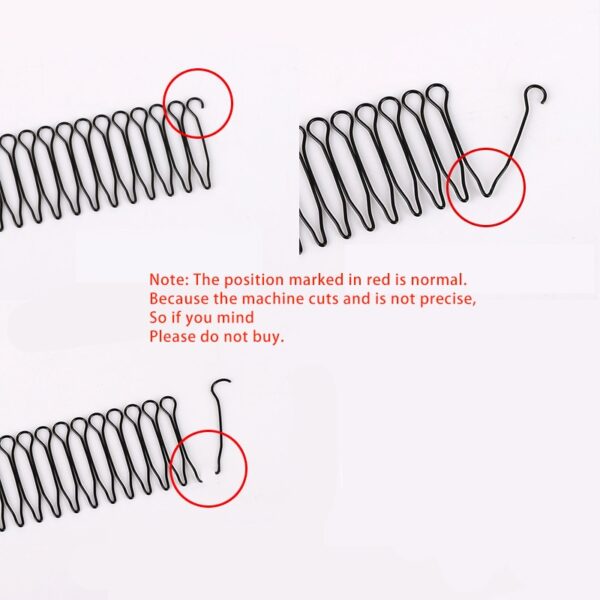 Korean Style Professional Female Roll Black Curve Clip Pin Invisible Bang Fringe Hair Comb Hair Accessories 3