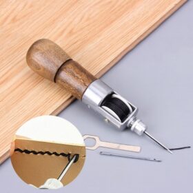 Leather Sewing Awl Kit Hand Stitcher Set - image 1