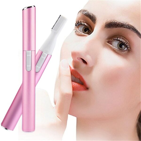 Mini Electric Intimate Haircut Pubic Trimmer Facial Bikini Eyebrow Epilator Female Painless Portable Battery Women Hair