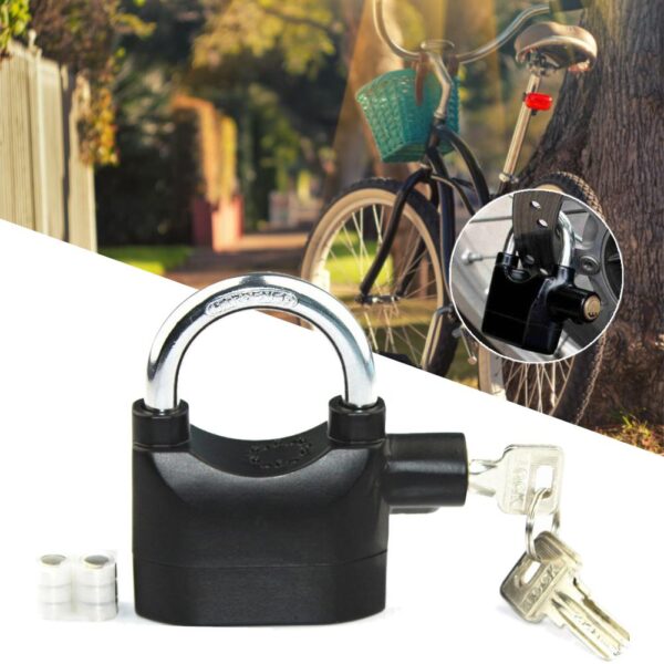 Motorcycle Anti Theft Alarm Lock Warehouse Door Lock Bicycle Disc Brake Lock 110dB Accesorios Moto IP65