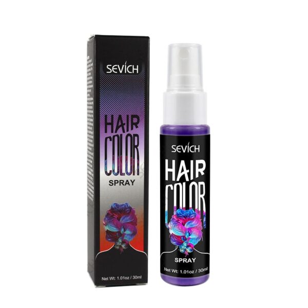 Nou 5 culori lichid spray de păr unisex petrecere Cosplay utilizare temporară de culoare vopsea de culoare nuanțată de durată 4