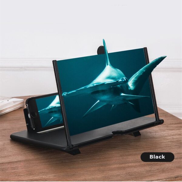 Newest Pull Typer Cell Phone Amplifier 3D Effect High Definition Large Screen with Desk Holder Magnifying