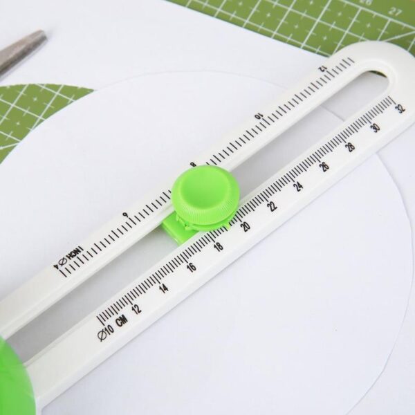 Round Cutting Knife Patchwork Compass Circle Cutter Scrapbooking Cutters for DIY paper cutting 3