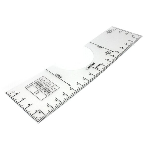 T Shirt Ruler Guide Alignment Tool High Accuracy T shirt Round Neckline Measurer Transparent Size Chart 1.jpg 640x640 1