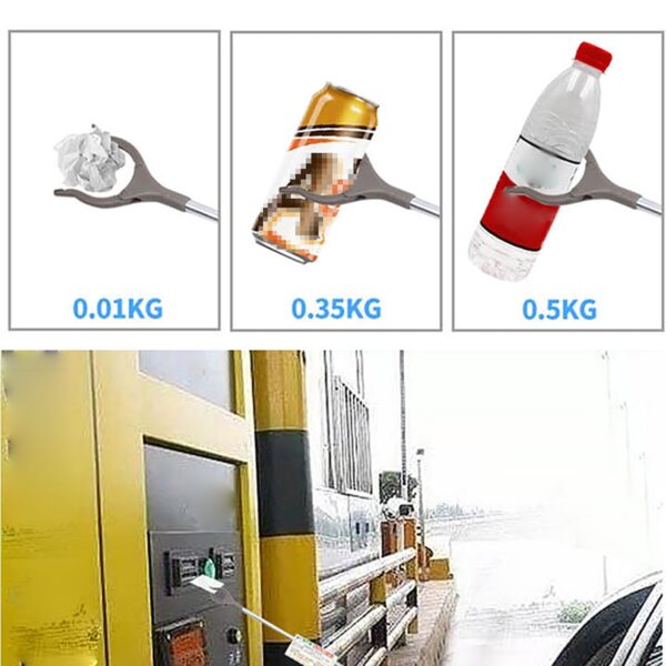 Trash Picker Extra Long Grabber Reacher Reaching Assist Tool Trash Litter Pick Up Garden Picker For 3