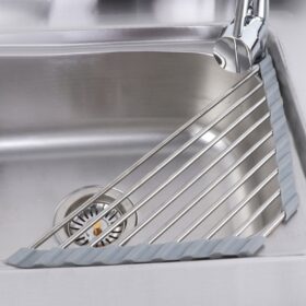 Triangle Roll Up Dish Drying Rack - image 3