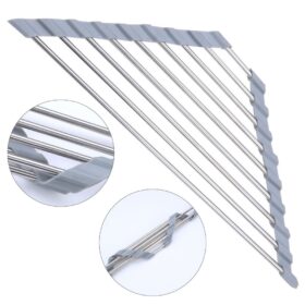 Triangle Roll Up Dish Drying Rack - image 4