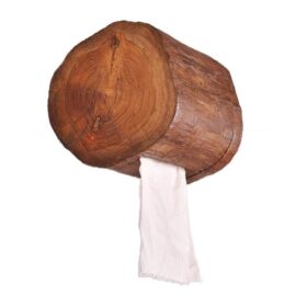 Wooden Toilet Paper Holder - image 7
