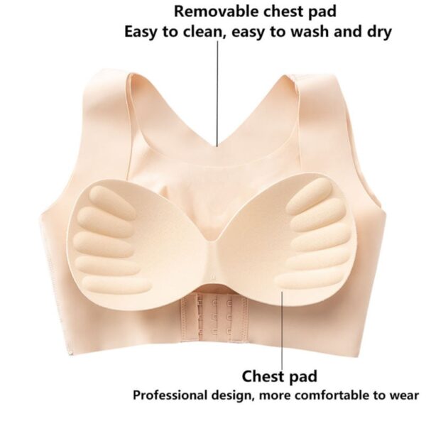 Mná Bra Corre Corrector Bralette Dúnadh Tosaigh Bras Fitness Vest Push Up Bra Fo-éadaí Brassiere Mná 3