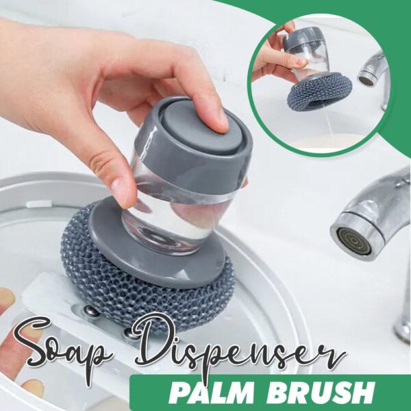 soap dispenser palm brush 1688