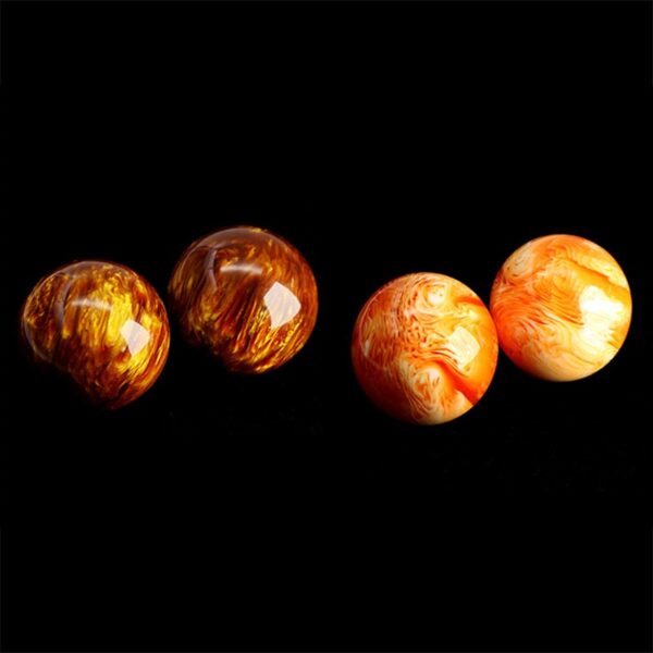 100 High Quality Chinese Baoding Balls Finger Exercise Handball Made Natural Resin Hand Flexibility Training Heath 4