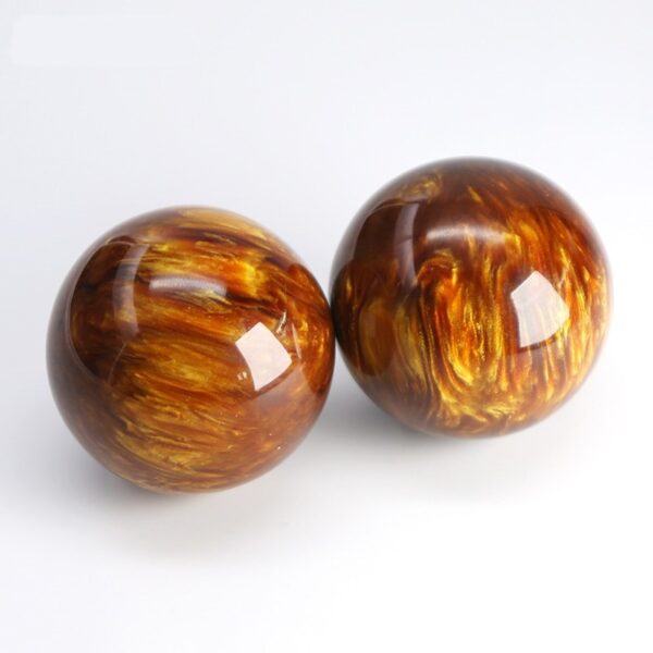 100 High Quality Chinese Baoding Balls Finger Exercise Handball Made Natural Resin Hand Flexibility Training Heath 6