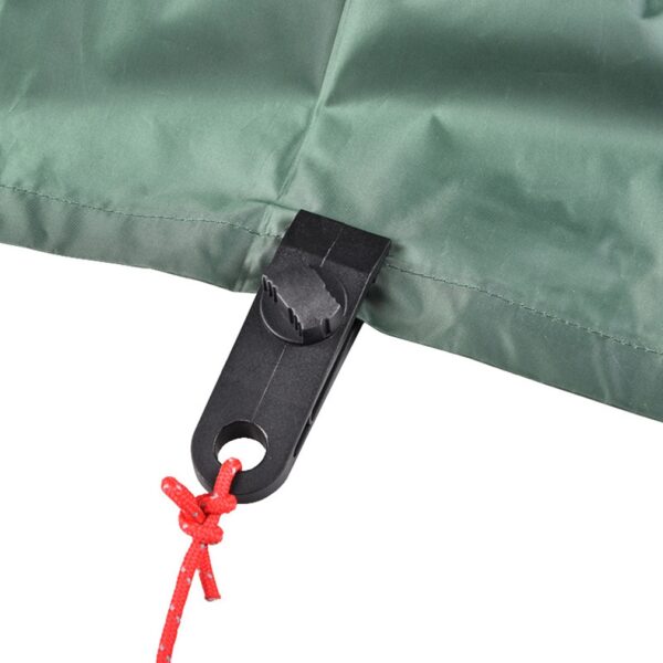 10 pcs Klip Tugas Berat Kualitas Tinggi Tahan Lama Premium Lock Grip Tenda Clamp untuk Kanopi Berkemah Terpal 1