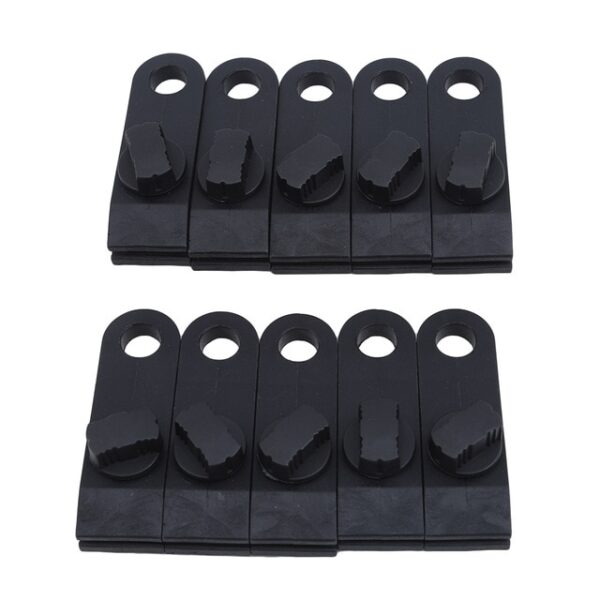 10pcs Clips Heavy Duty High Quality Durable Premium Lock Grip Awning Clamp for Canopies Camping