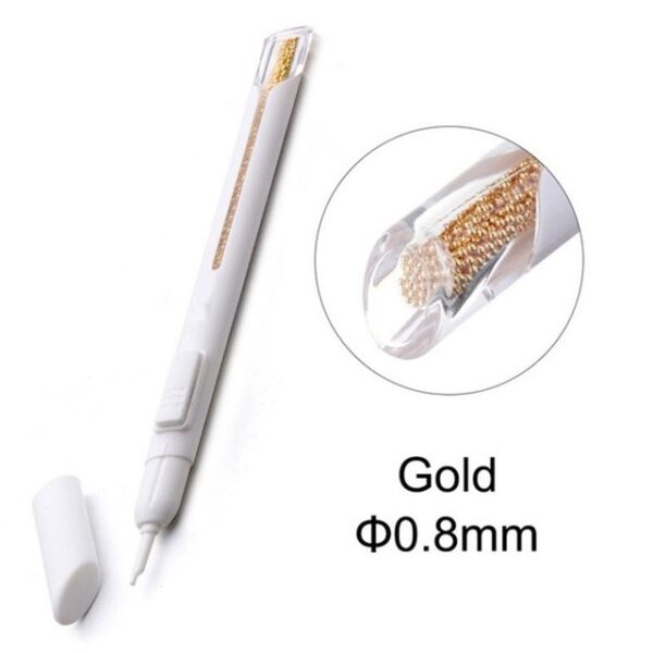 1 stücke Perle Durchmesser Stahlperlen Picking Dotting Pen Nail Art Tool Pick Up Kleine Kugel Kaviar 1.jpg 640x640 1