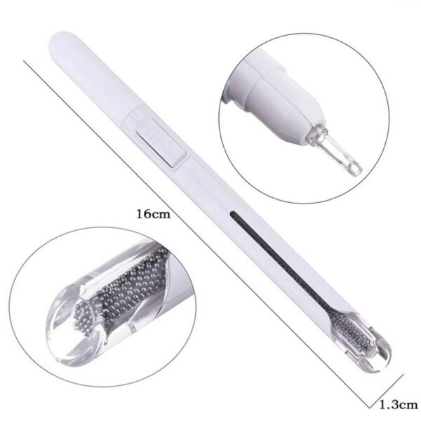 Stylo de ramassage de perles en acier, diamètre des perles, outil de Nail Art, ramassage de petites boules de Caviar 1, 4 pièces