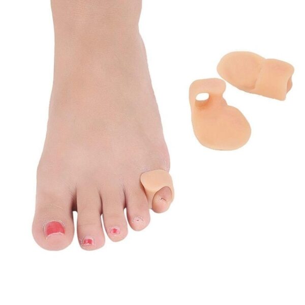 2 stk Small Toe Thumb Silicone Gel Toe Bunion Protector Andar Hallux Valgus Toe Corrector Foot 2.jpg 640x640 2