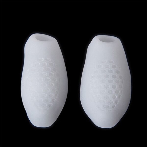 2 Pcs Small Toe Thumb Silicone Gel Toe Bunion Protector Breathable Hallux Valgus Toe Corrector