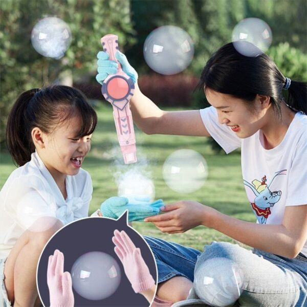 2020 New Summer Smoke Magic Bubble Machine Wedding Supplies Electric Automatic Bubble Blower Maker Gun Kids 3