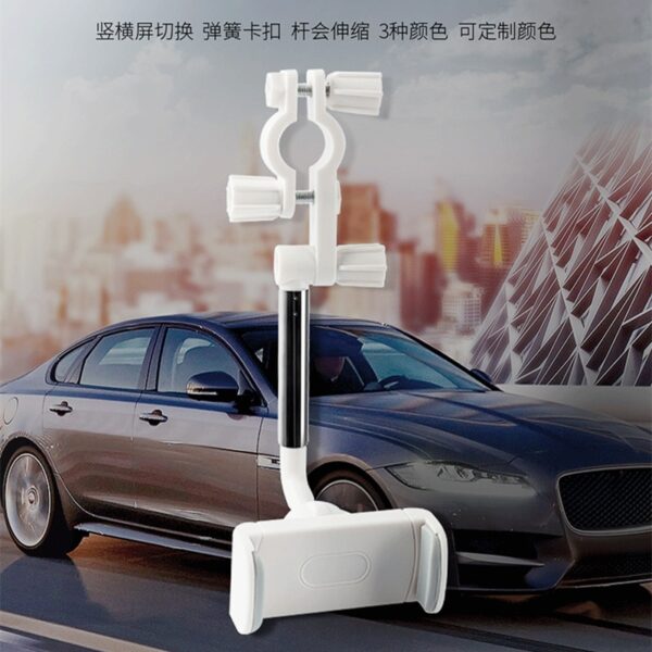 2021 New Car Rearview Mirror Mount Phone Holder For iPhone 12 GPS Seat Smartphone Car Phone 5