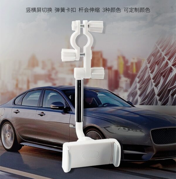 2021 Nuovo supporto per telefono con supporto per specchietto retrovisore per auto per iPhone 12 GPS Seat Smartphone Car Phone 5