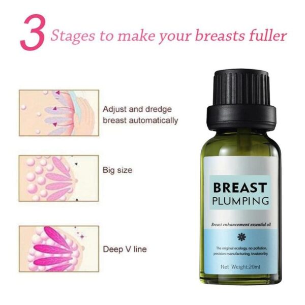 20ml Papaya Breast Enlargement Essential Oil Plant Chest Plump Care Essence Boobs Lift Bust Up Skin 2