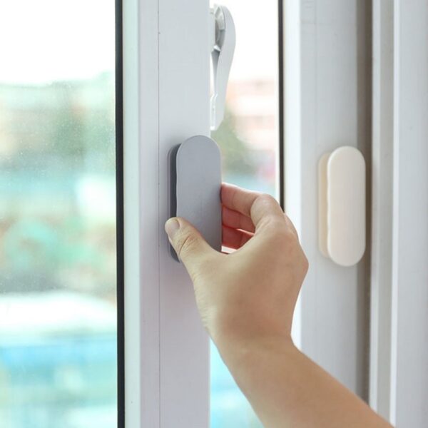 2pcs Self adhesive Handles for Doors Glass Window Cabinet Drawer Door Handle Sliding door handle push