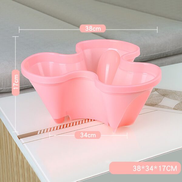 3 Dimensional Multi Layer Combination Flower Pot Strawberry Planting Pot Large 3 Petal Flower Pot Balcony 5