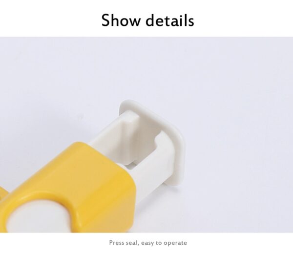 3pcs Elastic Button Bread Bag Sealing Clip Food Preservation Bag Sealing Clip Snack Clip Sealing Clip 4