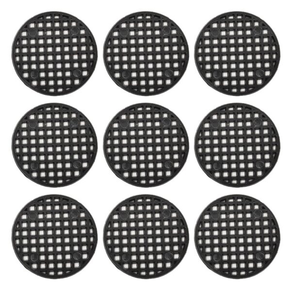 50 PCS Garden Flower Pot Drainage Screens Round Mesh Pads For Succulent Bonsai Avoiding Rotting Roots 2