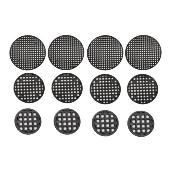 50 PCS Garden Flower Pot Drainage Screens Round Mesh Pads For Succulent Bonsai Avoiding Rotting Roots 3