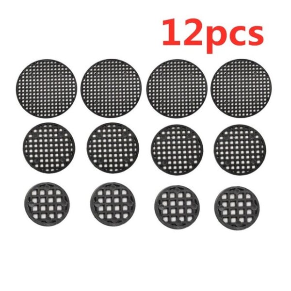 50 PCS Garden Flower Pot Drainage Screens Round Mesh Pads For Succulent Bonsai Avoiding Rotting