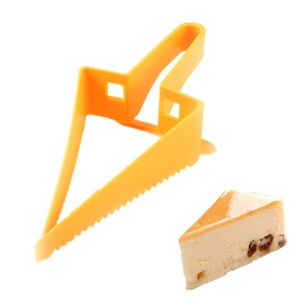 Cuchillo para tartas ajustable, separador de tartas de plástico, cortador de pan, rebanador, fijador de corte, accesorios de cocina, herramienta para hornear pastelería 2