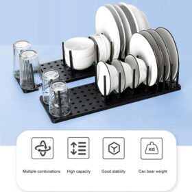 Drawer Retractable Tableware Rack - image 7