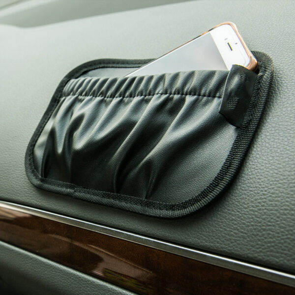 Car styling organizer leather storage box Multi function car debris storage bag dashboard Seat phone Wallet 2 1