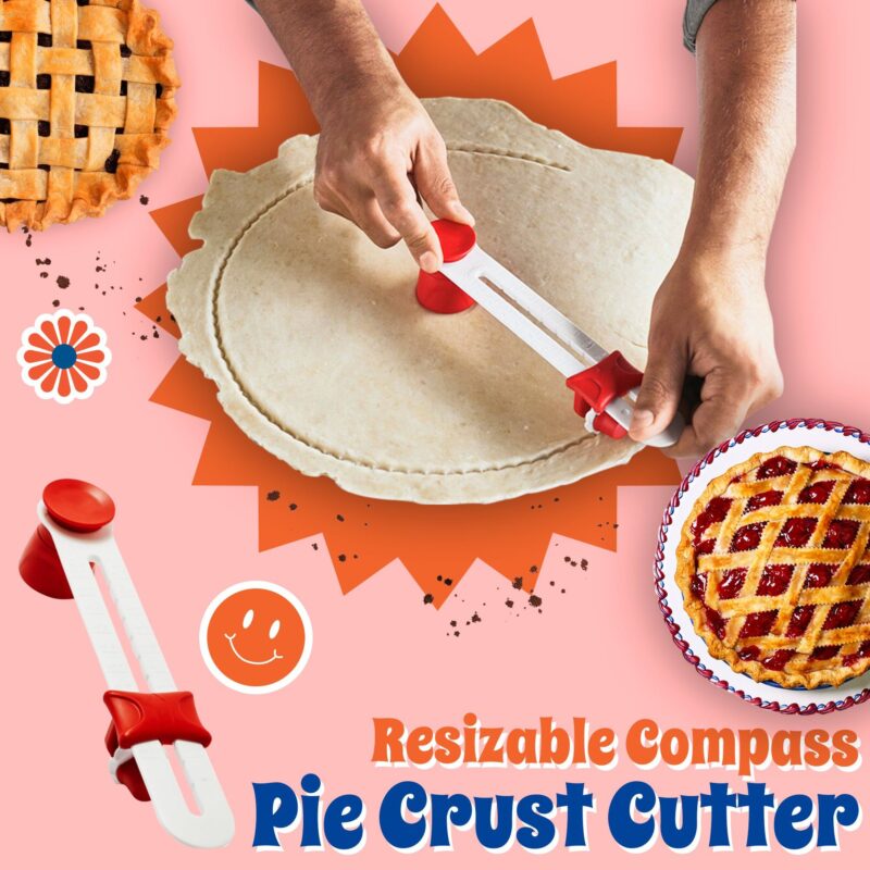 Resizable Compass Pie Crust Cutter