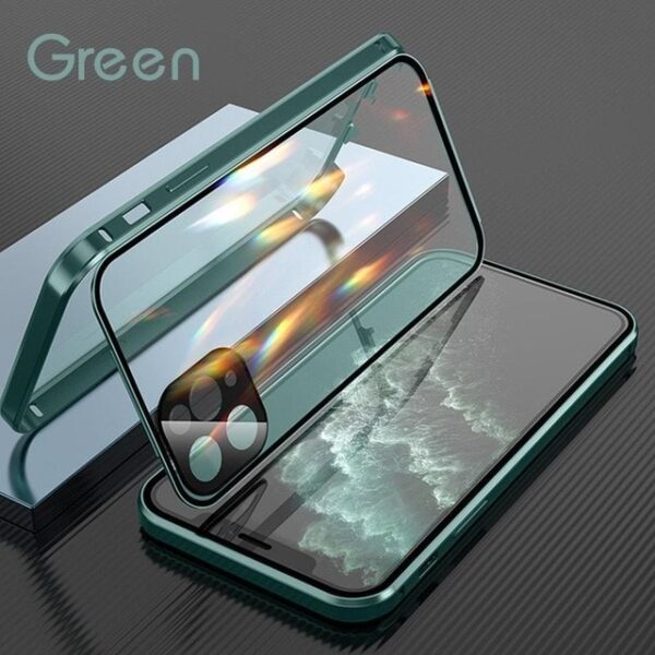Double Sided Buckle for iPhone Case Shockproof Hybrid Armor Phone Case For iPhone 11Pro Max 2.jpg 640x640 2