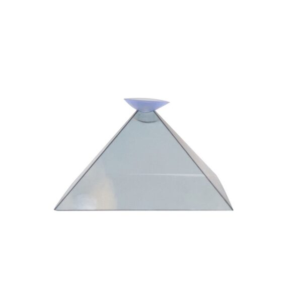 Dropshipping 3D Hologram Pyramid Display Projector Video Stand Universal For Smart Mobile Phone